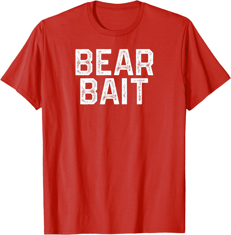 Gay BEAR BAIT Gay Merch LGBTQ Pride Gay Club BEAR BAIT Gay Merch LGBTQ Pride T-Shirt - Red