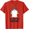 Hamster Mum Pet Hamster Mom T-Shirt - Red