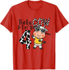 Holy Cow I'm 4 Birthday Boy Tee Gifts Cute 4th Cow Farm Animals Bday Holy Cow I'm 4 Birthday Boy T-Shirt - Red