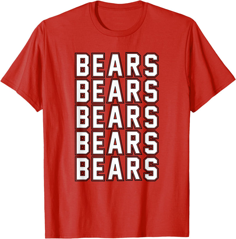 Bears T-Shirt - Red
