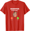 Hamster Meme is Calling T-Shirt - Red