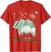 Camping Bears And To The Mountains I Go To Lose My Mind Camping Bear T-Shirt - Red