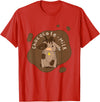 Cute Kawaii Merch Kawaii Chocolate Milk Cow T-Shirt - Red