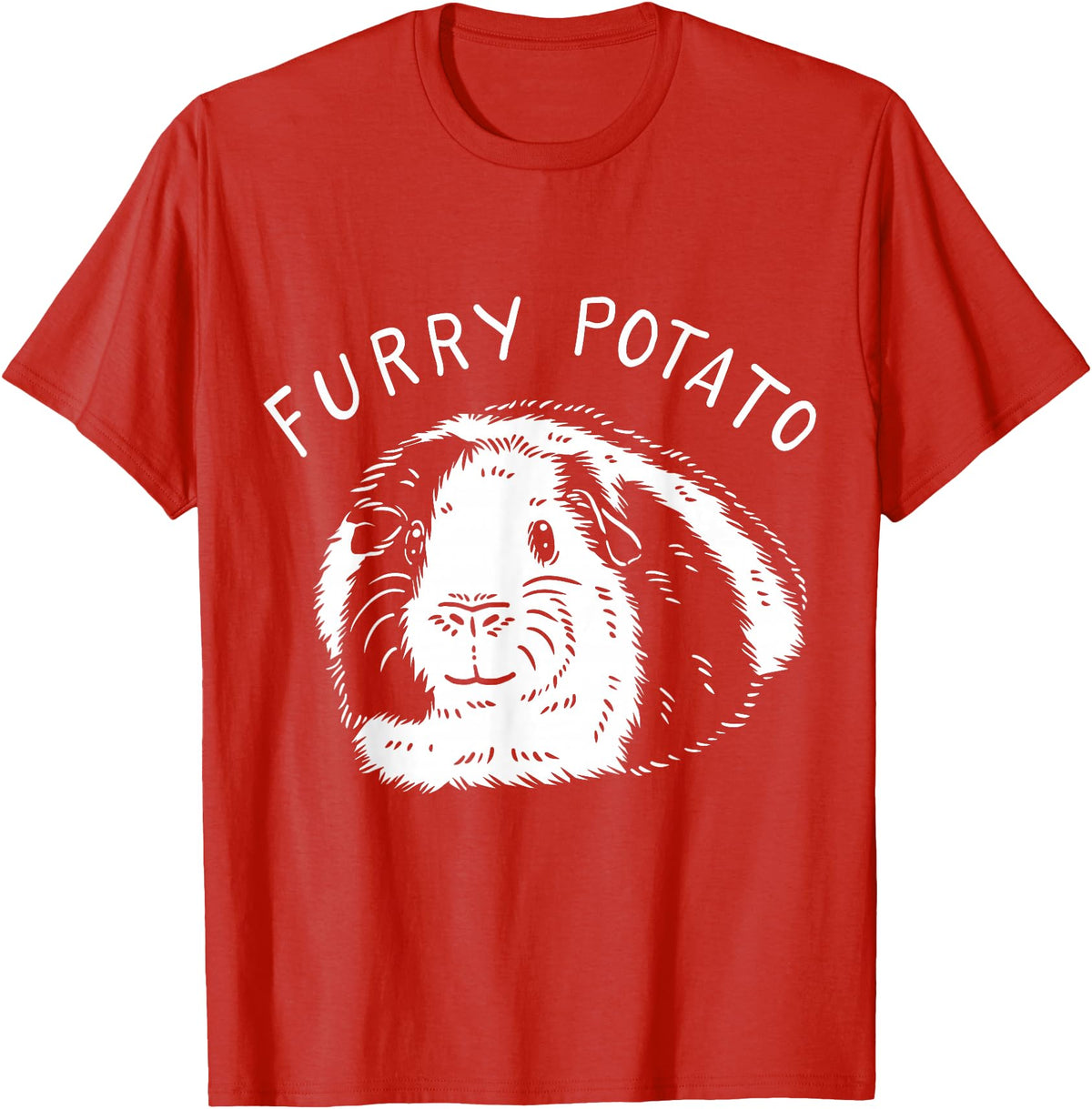 Guinea Pig Cavy Funny Gifts Guinea Pig Cavy Funny Gift T-Shirt - Red