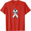 Jay Moe Design Bear, Pride, Gay Pride, Bear Pride Flag, Gay, Rainbow Flag T-Shirt - Red