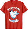 Stay Cool Polar Bear Arctic North Pole Gift Stay Cool | Polar Bear | Arctic North Pole T-Shirt - Red