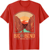 US-Nationalparks Geschenke & Souvenir Big Bend National Park Brewster Texas US Gift T-Shirt - Red