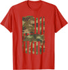 Perfect Pig Lover Gifts for Men & Women Funny Retro Pig Lover - Pig USA Flag 4th July T-Shirt - Red