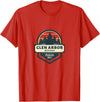 Glen Arbor, MI | Glen Lake Michigan | Sleeping Bear Dunes T-Shirt - Red