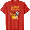 Disney - Lion King Classic It Means No Worries T-Shirt - Red