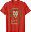 Liberty Styles Z28.310 Since 2021 Funny Lion T-Shirt - Red