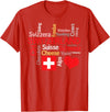Simply Swiss Why I Love Switzerland T-Shirt - Red