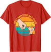 Best Hamster Dad Ever Hamster Dad Gift T-Shirt - Red