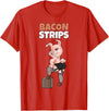 Pig Roast Pork Grilling Smoking BBQ Lover T Shirts Funny Pig Shirt Adult Humor Pig Stripping Bacon Lover TShirt T-Shirt - Red