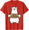 Cute Polar Bear Gifts And Tees Animal Welfare Save The Polar Bears T-Shirt - Red