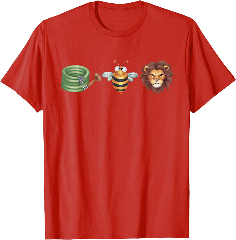 Hose Bee Lion Funny Meme Funny Ho's Be Lying Hose Bee Lion Funny Meme Hose Bee Lion T-Shirt - Red