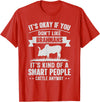 Funny Brahmans Gift for Men & Rancher Smart People Cattle Farmer - Cow Breeds Brahmans T-Shirt - Red