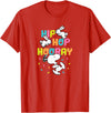 Easter Snoopy Rabbits Hip Hop Hooray T-Shirt in Red