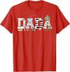 O-Fish-Ally 1st Birthday Matching Family Mom Dad Dada 1st Birthday Fishing T-Shirt - Red