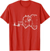 Boop the Nose FUNNY Boop The Nose T-Shirt - Red