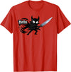 Hello Knight Costume T-Shirt - Red