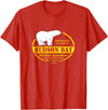 Port Stevens P.S.75 Design Canada Polar Bear Ontario Hudson Bay T-Shirt - Red