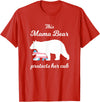 Transgender Child Mama Bear LGBT Mama Bear Protects Her Cub Transgender LGBT Trans Pride T-Shirt - Red