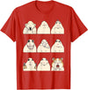 Hamster Reaction Meme Kids Boys Girls Men and Women T-Shirt - Red