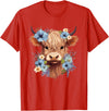 Western Shirts for Girls Men, Highland Cow Gifts Cow, Scottish Highland Cow, Western Wear, Highland Cow T-Shirt, Small,
