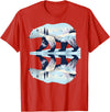 Polar Wildlife Fan Lover Nature Polar Bear Arctic Wildlife Nature Lover Animal Art Kids T-Shirt - Red