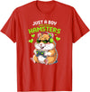 Boys Hamster T-Shirt - Red