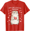 Cute Hamster Lovers Gift This Girl Loves Her Hamster T-Shirt - Red