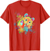 Funny Hamster T for Boys, Girls, Men, Women & Kids Hamster T-Shirt - Red