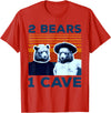 2 BEARS 1 CAVE T-Shirt - Red
