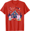 Peppa Pig Cozy Christmas T-Shirt - Red