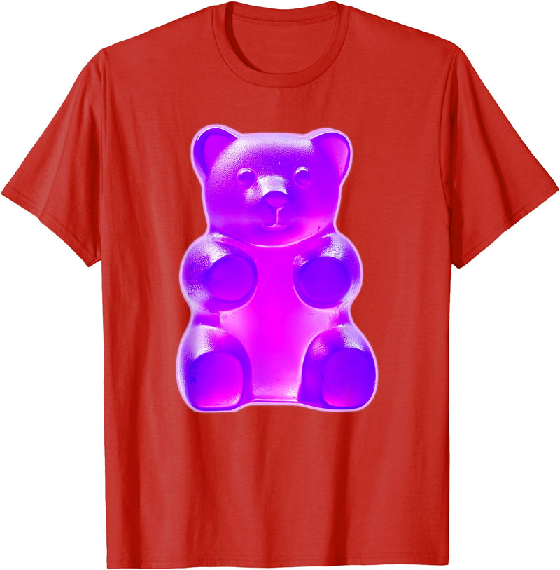 Urban Empyre Purple Gummy Bear T-Shirt - Red