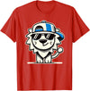 Nerrrdy Lion Hipster Men Women Kids Boys Girls Funny Lion T-Shirt - Red
