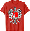 Polish Pride Buffalo Dyngus Day Shirt Polish Falcon Eagle 716 Buffalo NY New York T-Shirt - Red