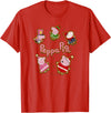 Peppa Pig Christmas Gingerbread Cookies T-Shirt - Red