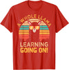 Students & Teachers Designs. A Whole Llama Learning Going on! Students and Teachers T-Shirt - Red