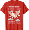 Flying Pigs FH I'm Here Because I Was Told There Would Be Flying Pigs_ ---- T-Shirt - Red