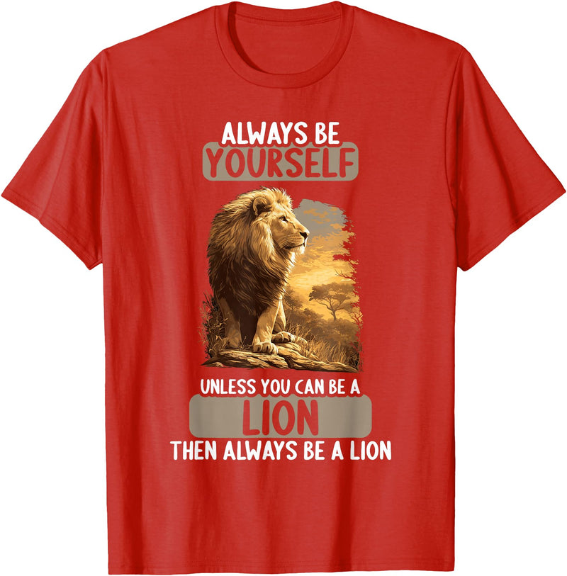Lions Lion Lovers Shop Lions Lion T-Shirt - Red