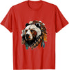 The Mountain Native Bear Spirit T-Shirt - Red