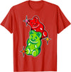 Urban Empyre Gummy Bear Candy Red Green T-Shirt - Red