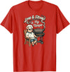 Pitmaster Pig Apparel Low & Slow Is My Tempo Pig BBQ Smoker T-Shirt - Red