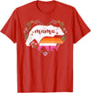 LGBT Lesbian Pride Shirts Mom Mama Bear for Moms LGBTQ Mama Bear Lesbian Pride Equal Rights Rainbow T-Shirt - Red