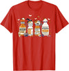Pumpkin Spice Propofol Halloween Nurse Pumpkin Spice Propofol Ativan Versed Haldol Halloween Nurse T-Shirt - Red