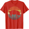 Pig Lover Farming Apparel Pig Lover Gifts Funny Farmer Retro Vintage Farm Animals T-Shirt - Red