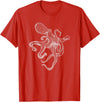 Threadrock Octopus Ocean Marine Fish Lover T-Shirt - Red