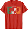 Buffalo - Saint Paddys Funny Ireland Flag Buffalo - Shamrock St. Patrick's Day Irish Flag T-Shirt - Red